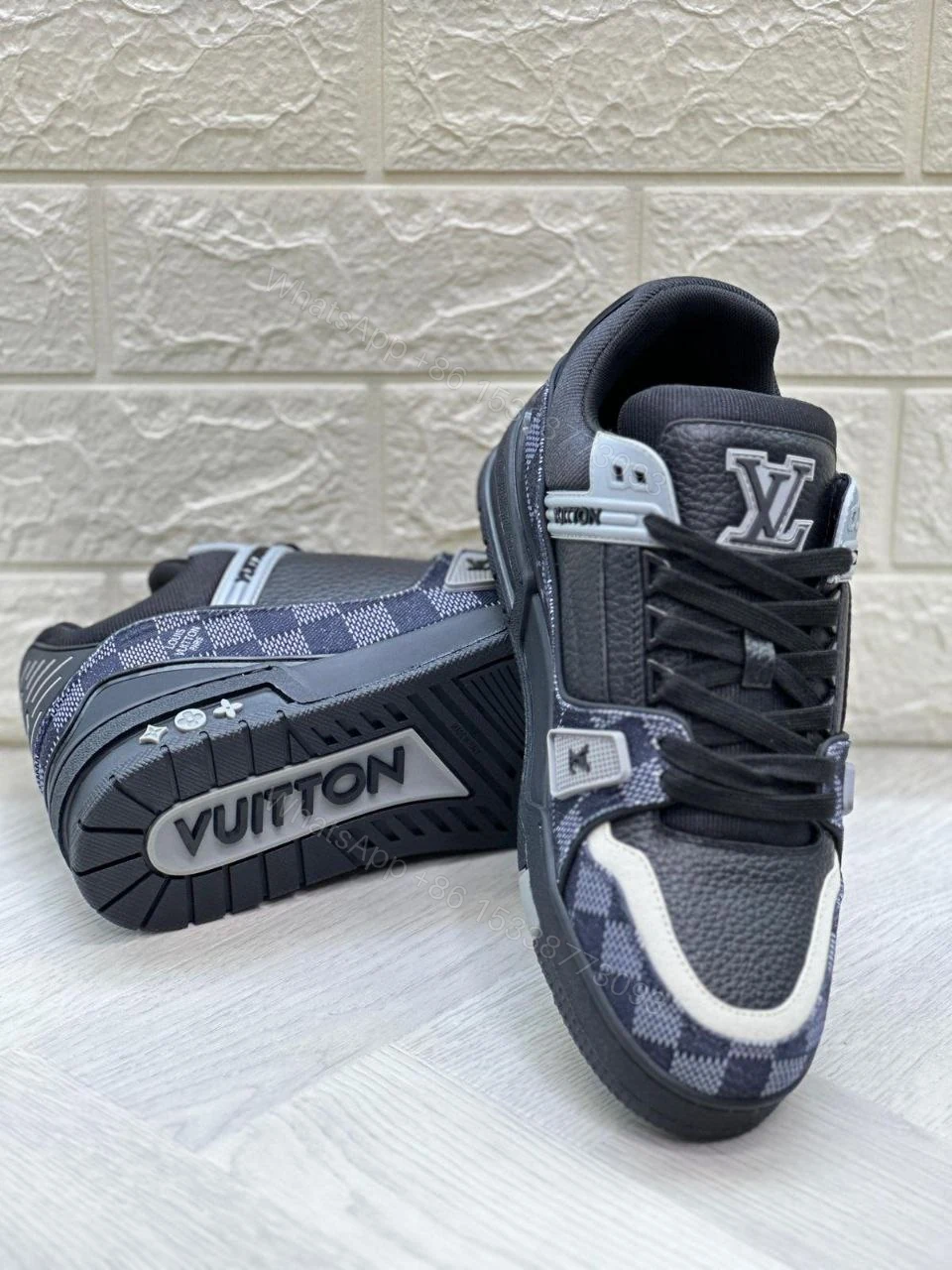 View 2 of TRAINER SNEAKER with smooth calf leather