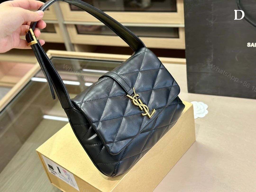View 6 of Saint Laurent Women Le 57 Matelassé Hobo Bag