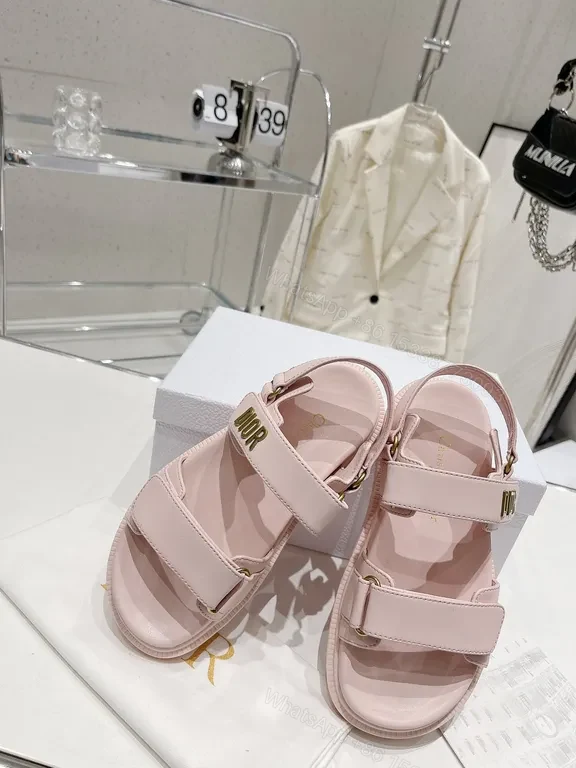 View 2 of Soft Pink Sandals | Velvet-Soft Upper | Modern Luxe | Cushioned Comfort | Sandals