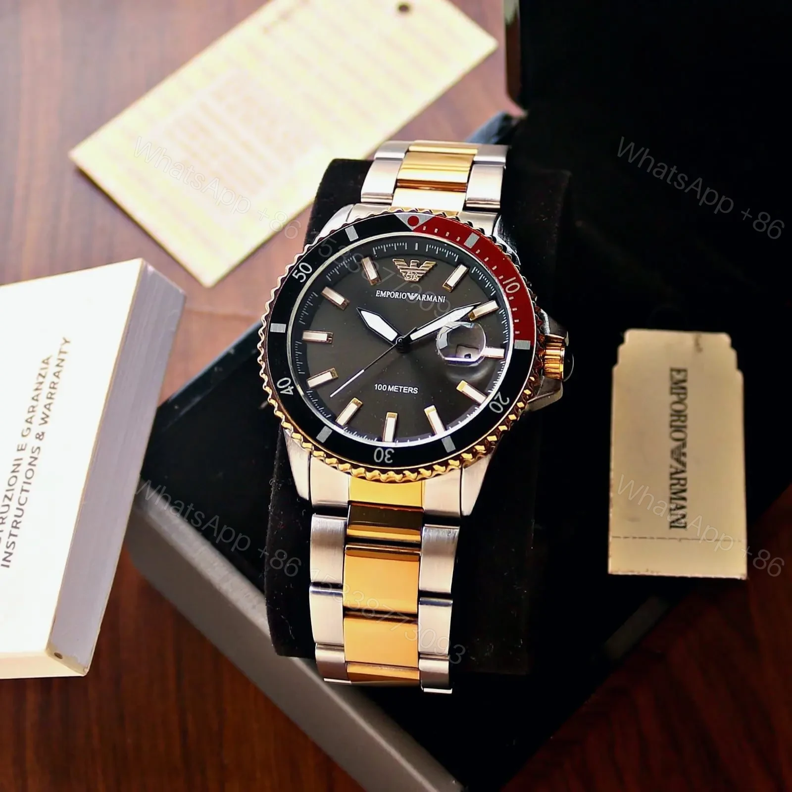View 3 of # Emporio Armani # For Men # 7AA Premium Quality # DIAL SIZE – 42mm