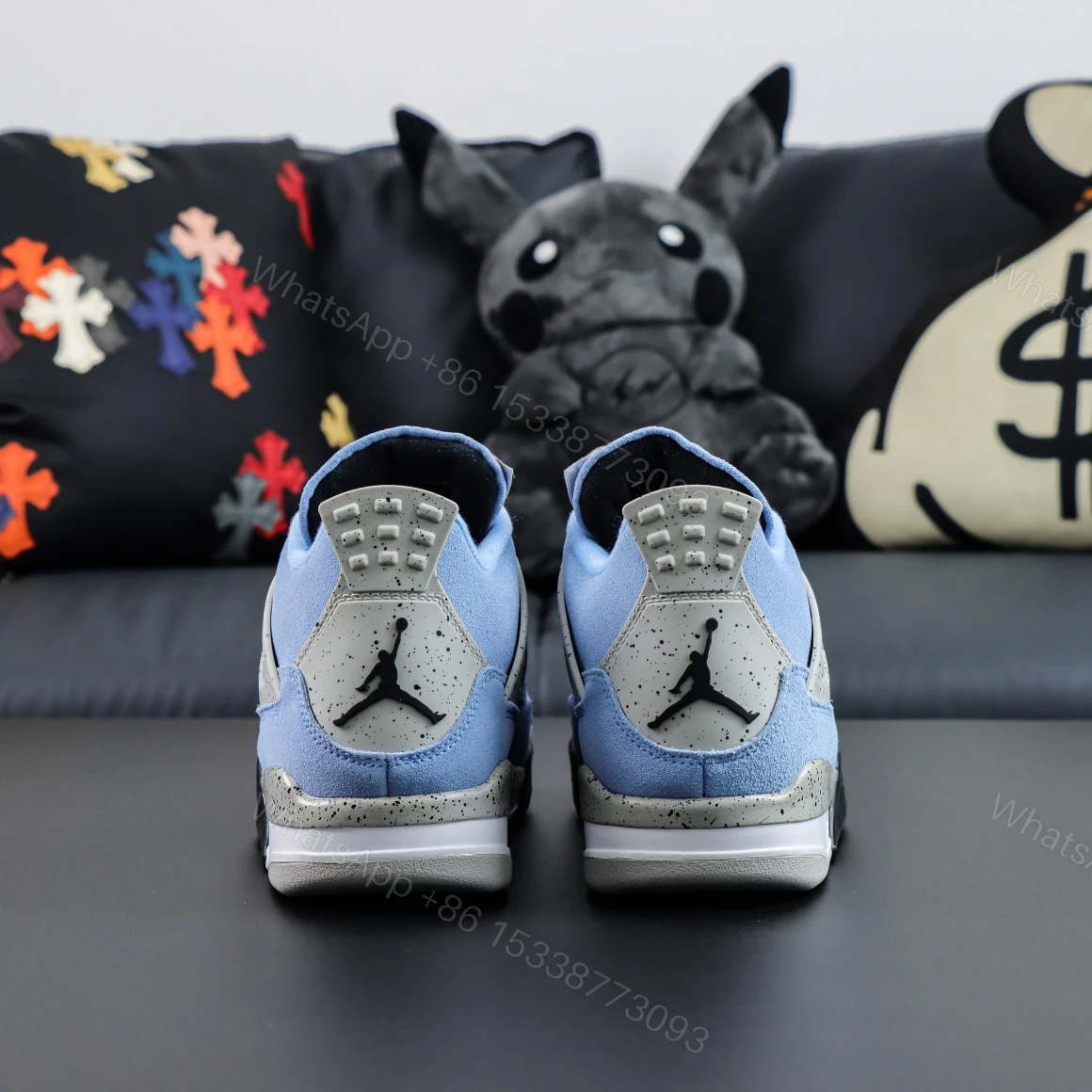 View 6 of Air Jordan 4 Retro University Blue Reps