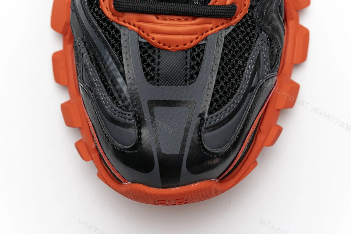 View 8 of Balenciaga Track 2 Sneaker Dark Grey Orange 570391 W2GN1 2002