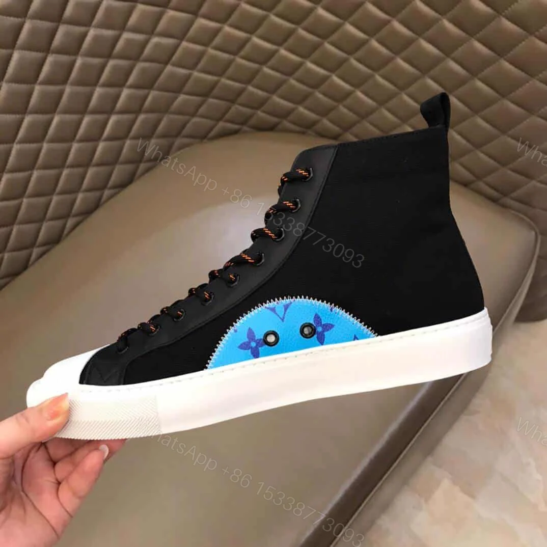 View 3 of LOUIS VUITTON TATTOO HIGH TOP BLACK SNEAKER – LV77