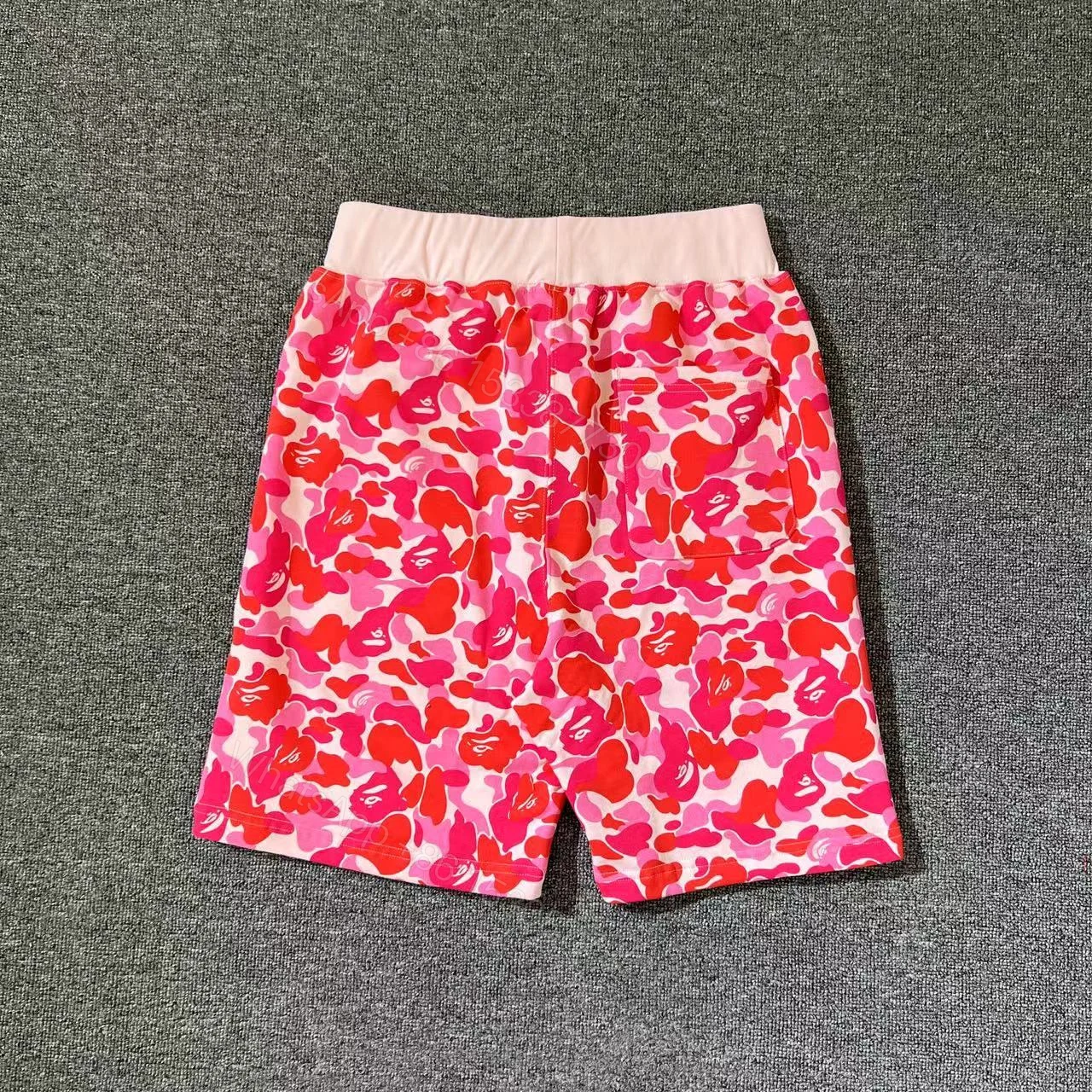 View 2 of BAPE Shorts # 8002 Blue & Pink & Green