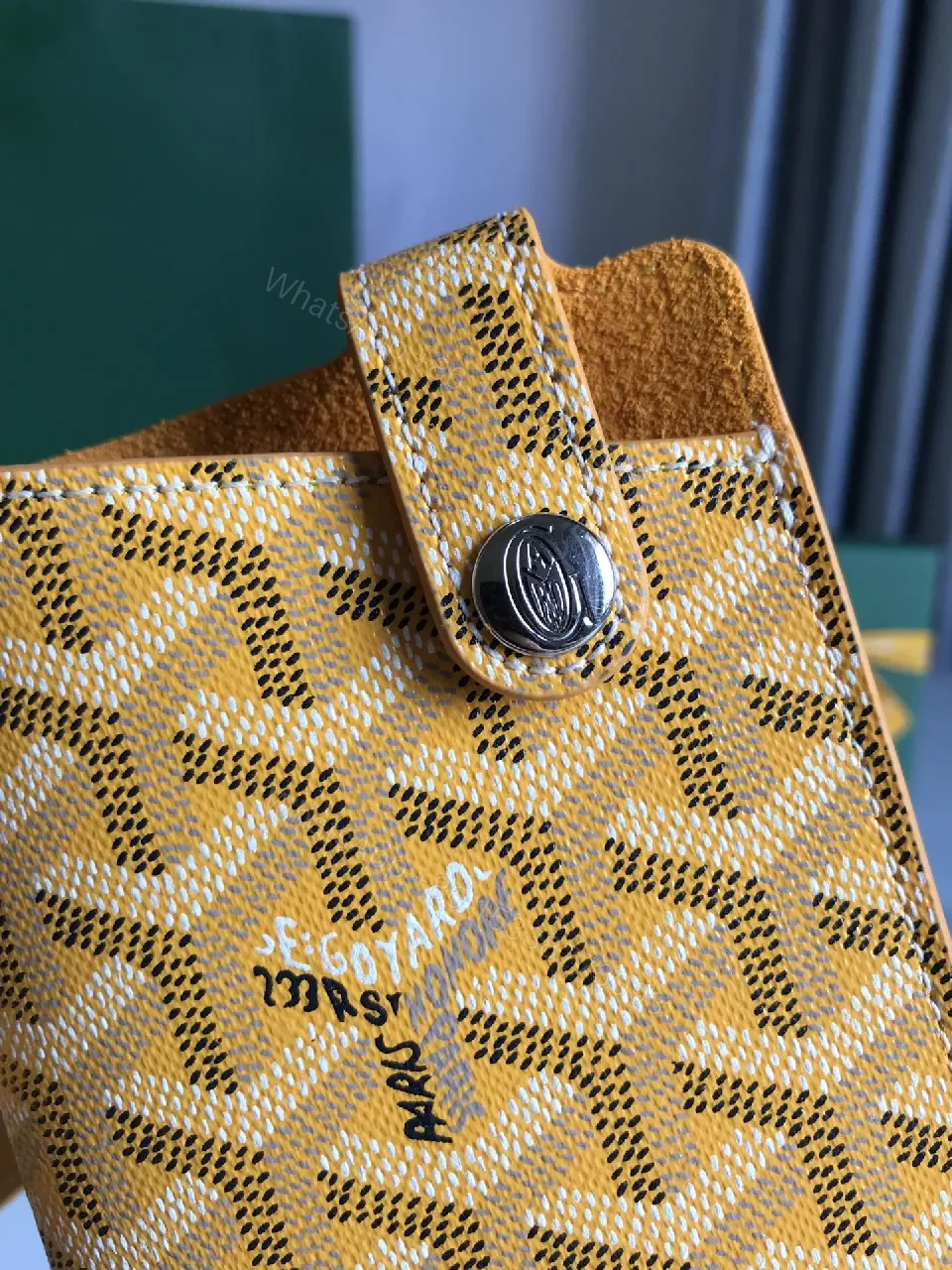 View 2 of Sunlit Yellow Geometric Crossbody Bag: Compact Luxury Flair