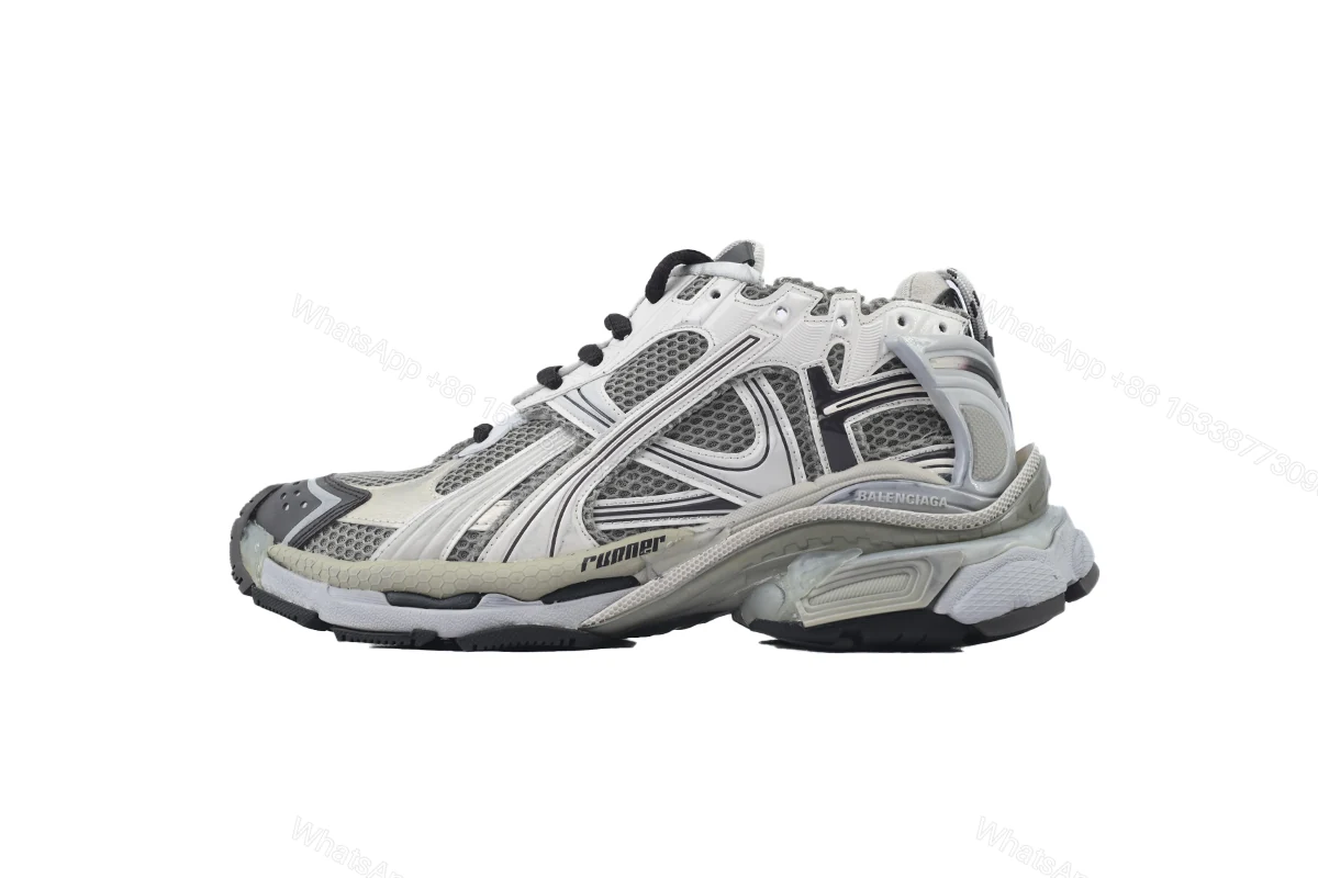 View 6 of Balenciaga Runner Sneaker 'Grey Brown' 772774 W3RMU 2000