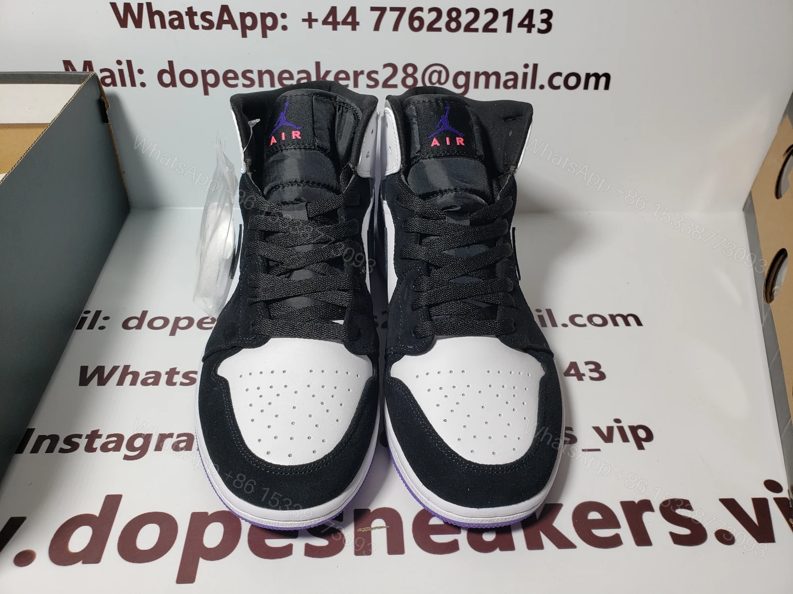 View 6 of Fake Jordan 1 Mid SE Purple 852542-105