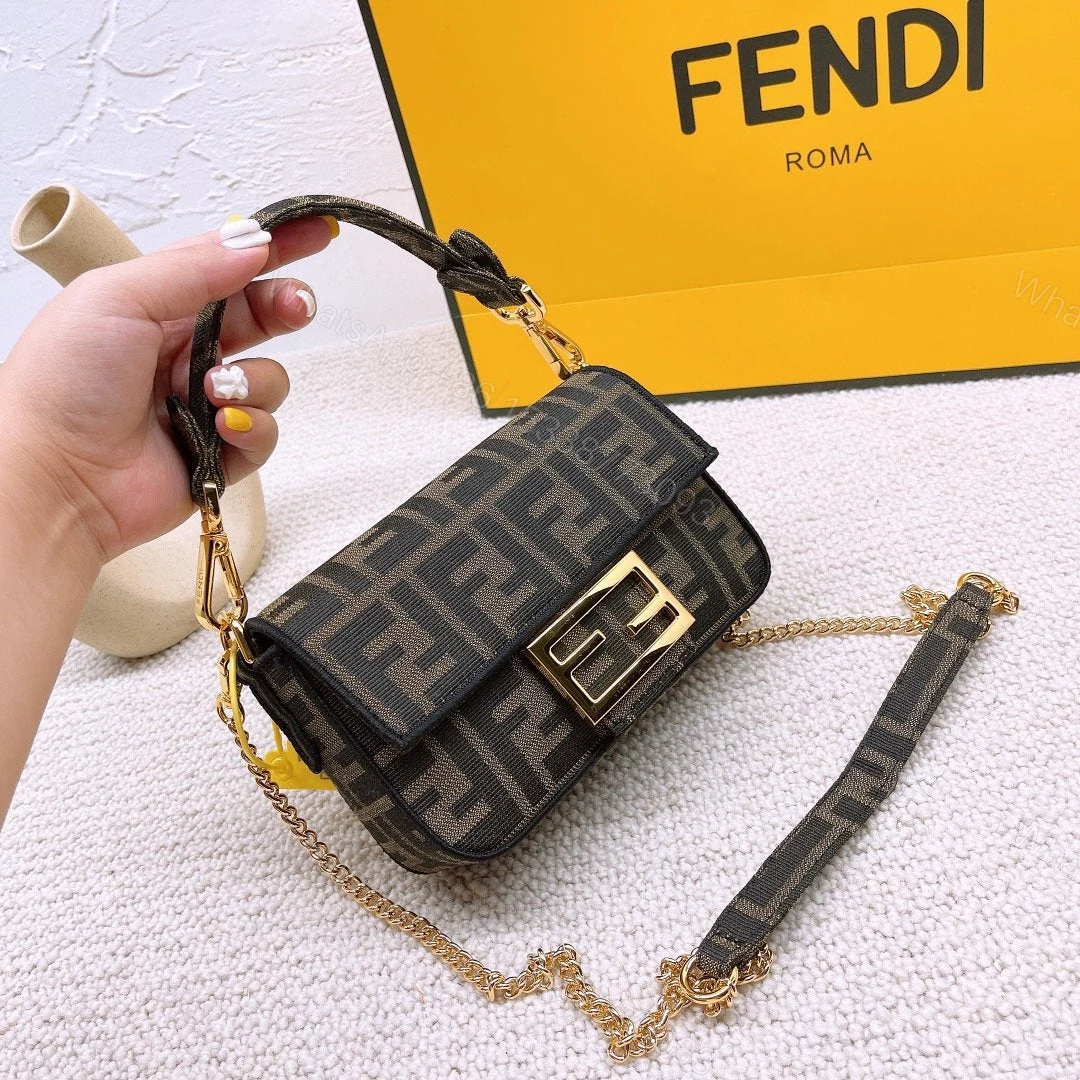 View 3 of Fendi Mini Baguette