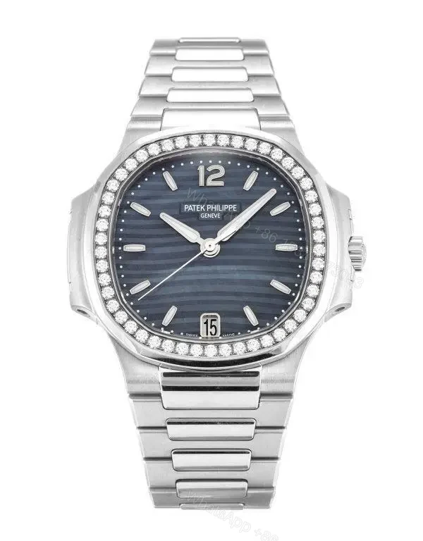 Replica Patek Philippe Nautilus Diamond Bezel — view 1