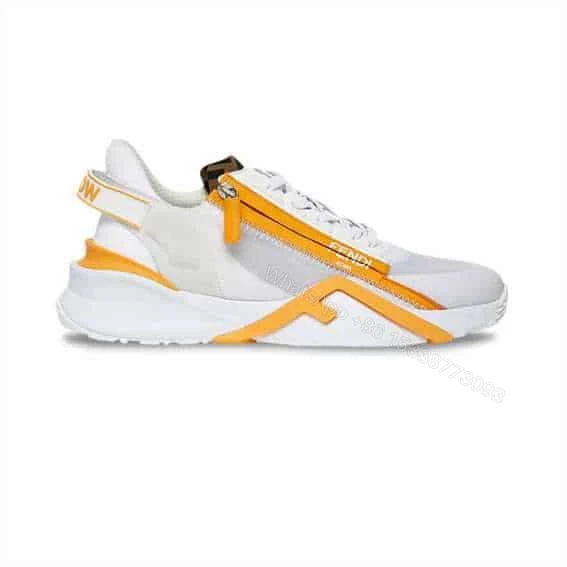 FENDI CHUNKY LACE-UP TRAINERS YELLOW – FD20 — view 1
