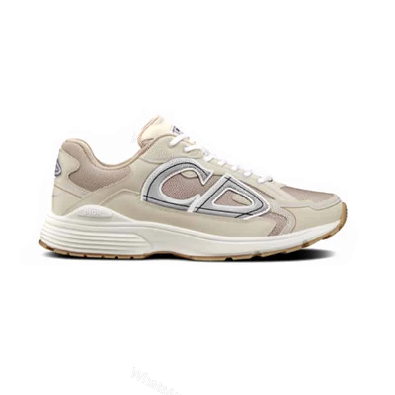 DIOR B30 SNEAKERS CREAM MESH AND TECHNICAL FABRIC – CD89 — view 1