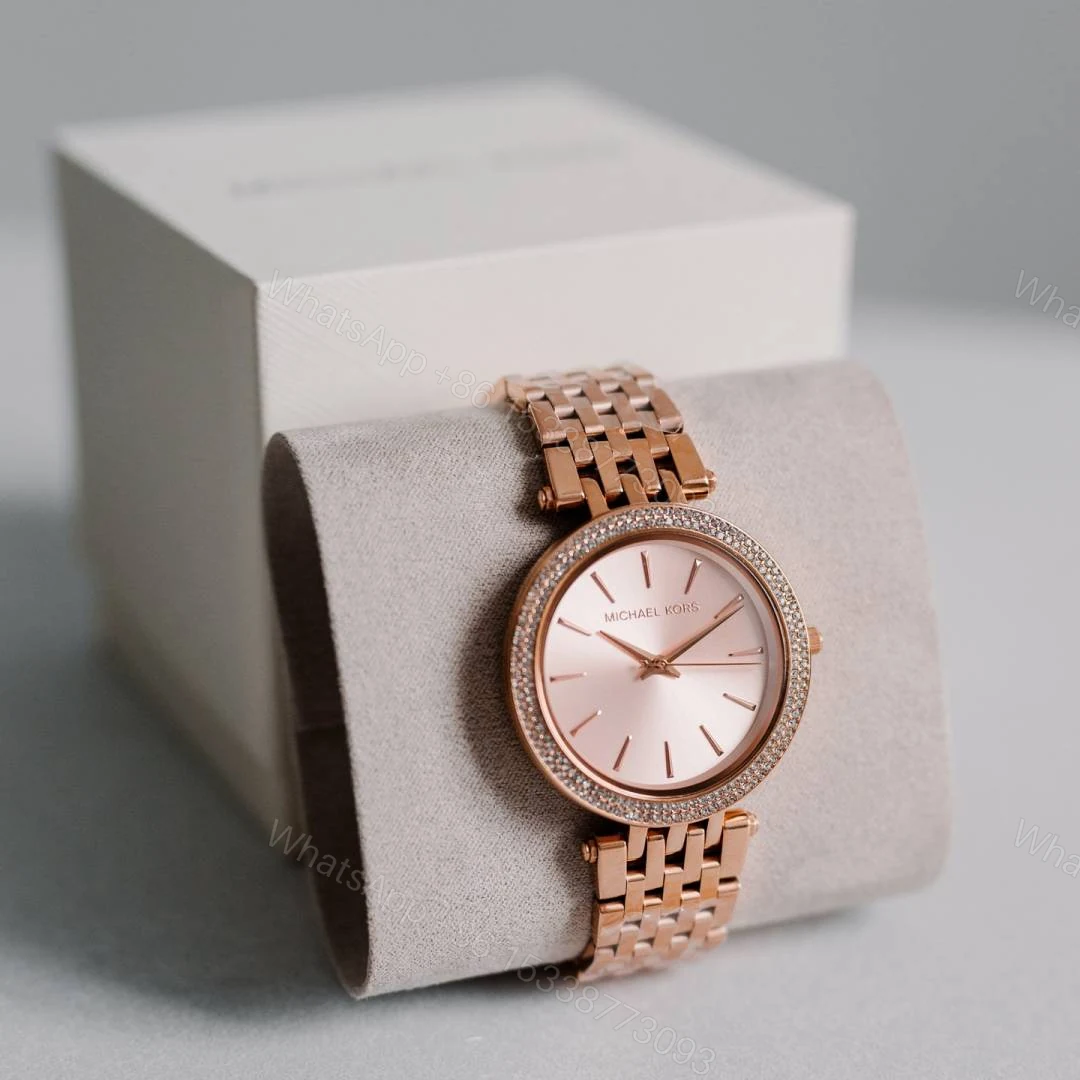 First Copy Michael Kors Darci Copper Pink Watch For Women — view 1