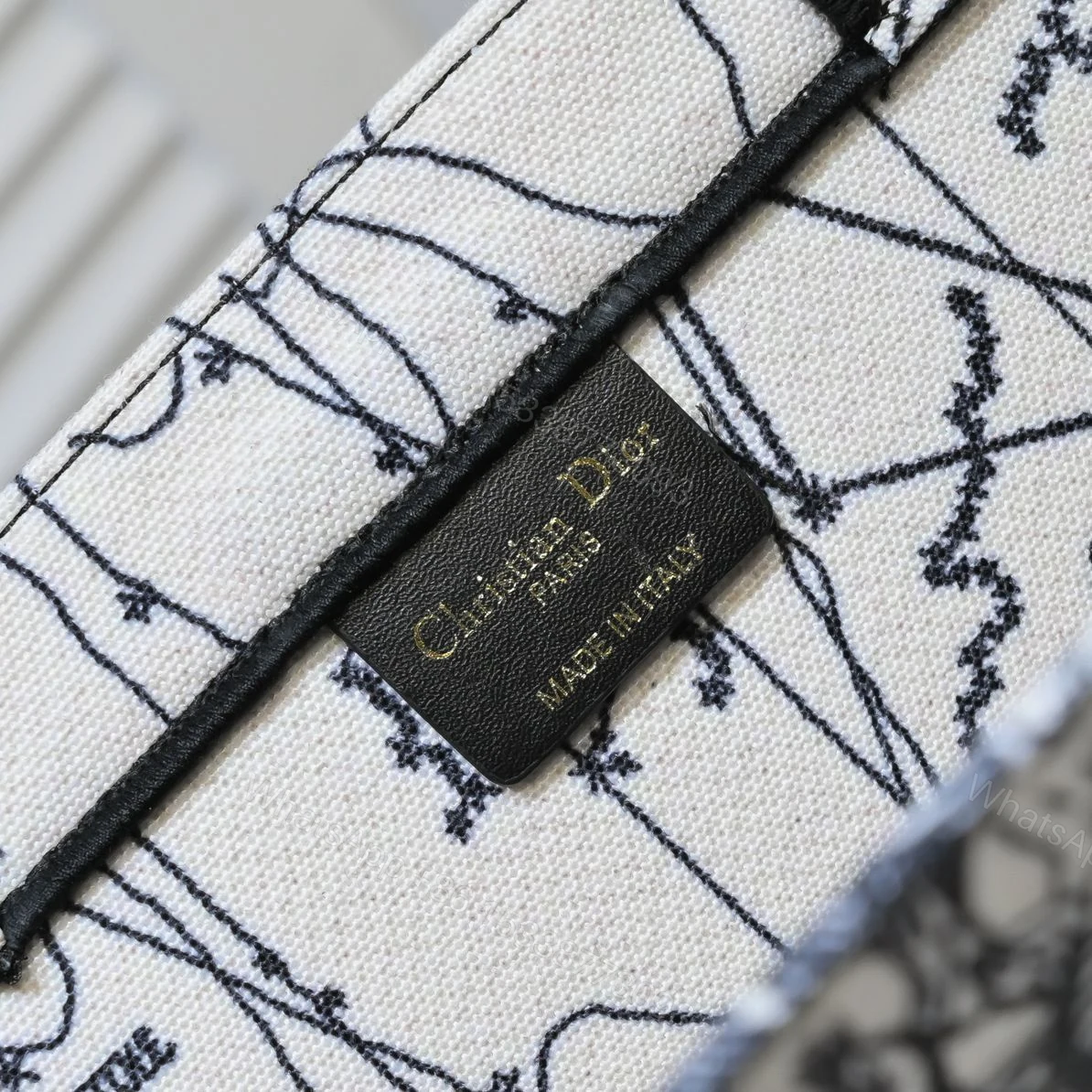 View 8 of Dior Book Tote Latte Multicolor Dior Zodiac Embroidery