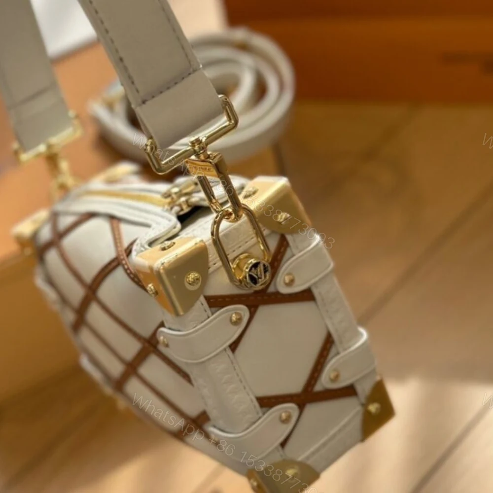 View 6 of Louis Vuitton Side Trunk PM Creme Noisette 18Cm M25216