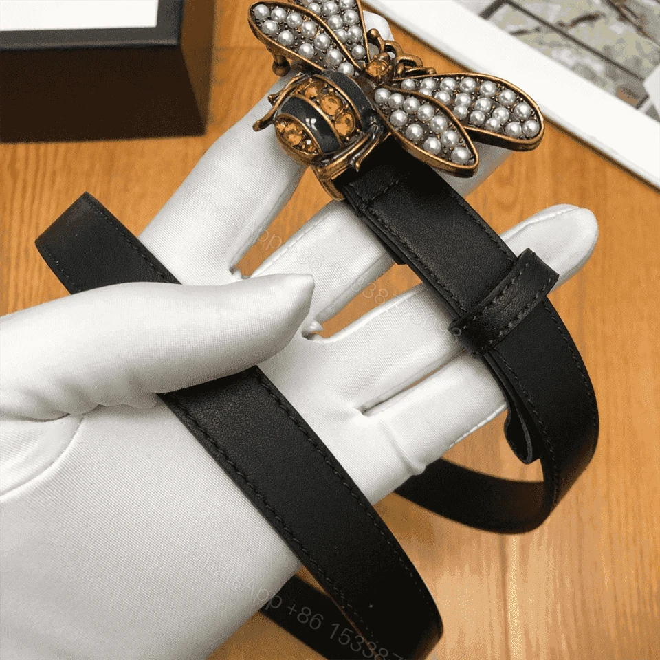 View 4 of GUCCI BEE BUCKLE BELT – B17