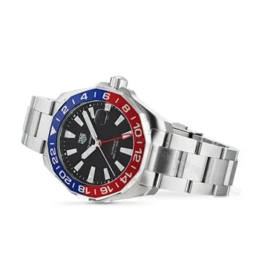 View 2 of Replica TAG Heuer Aquaracer Men Automatic Black Stainless Steel Watch WAY201F.BA0927
