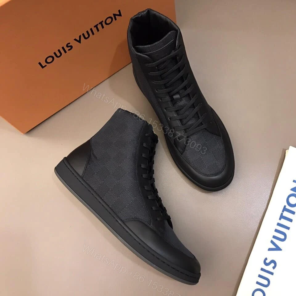 View 5 of LOUIS VUITTON OFFSHORE HIGH TOP SNEAKER ‘BLACK’ – LV47