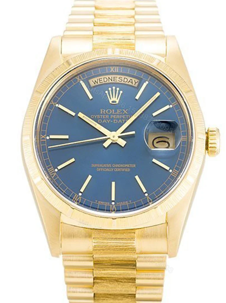 Replica Rolex Day-Date Blue Dial 18248 36 mm — view 1