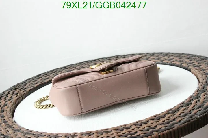 View 23 of Mini Gucci GG Marmont Bag in Red Matelassé Leather 768543