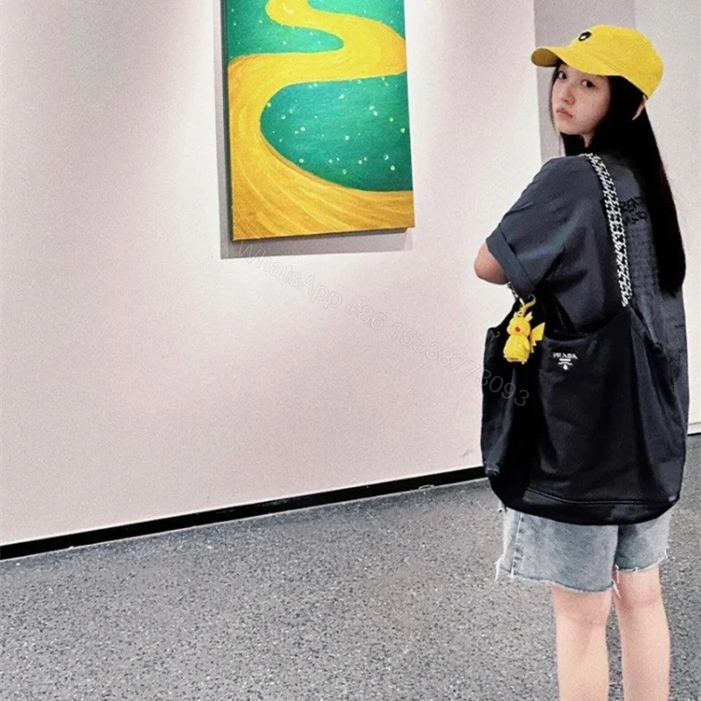 View 10 of 高仿Prada*Tote系列1BA638黑色免檢版