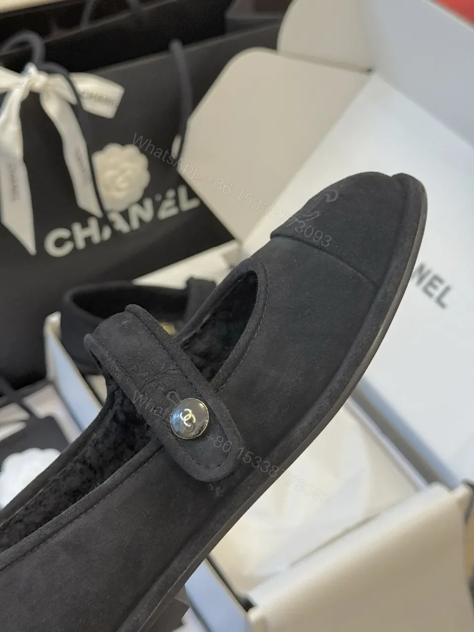 View 2 of Velvet Mary Janes: Quiet Luxury, Comfortable Chic Flats