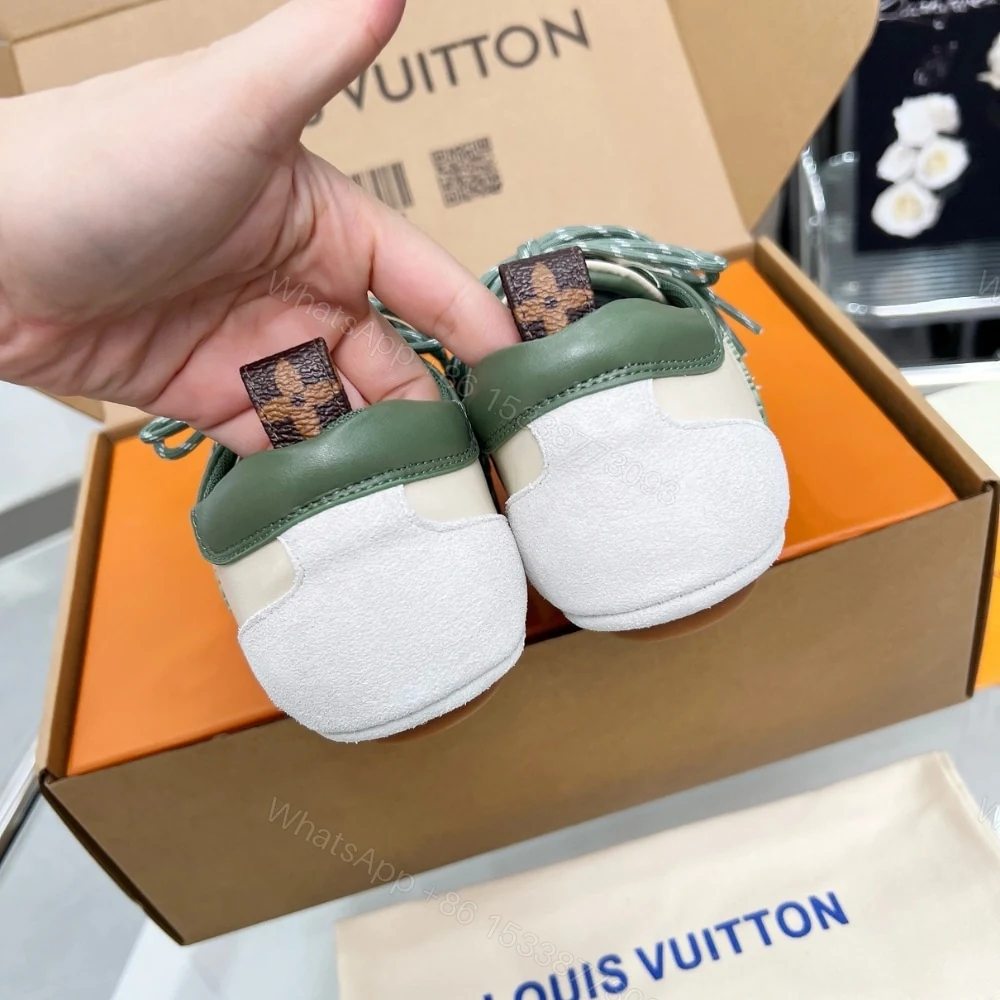 View 6 of Louis Vuitton LV Sneakerina Light Green