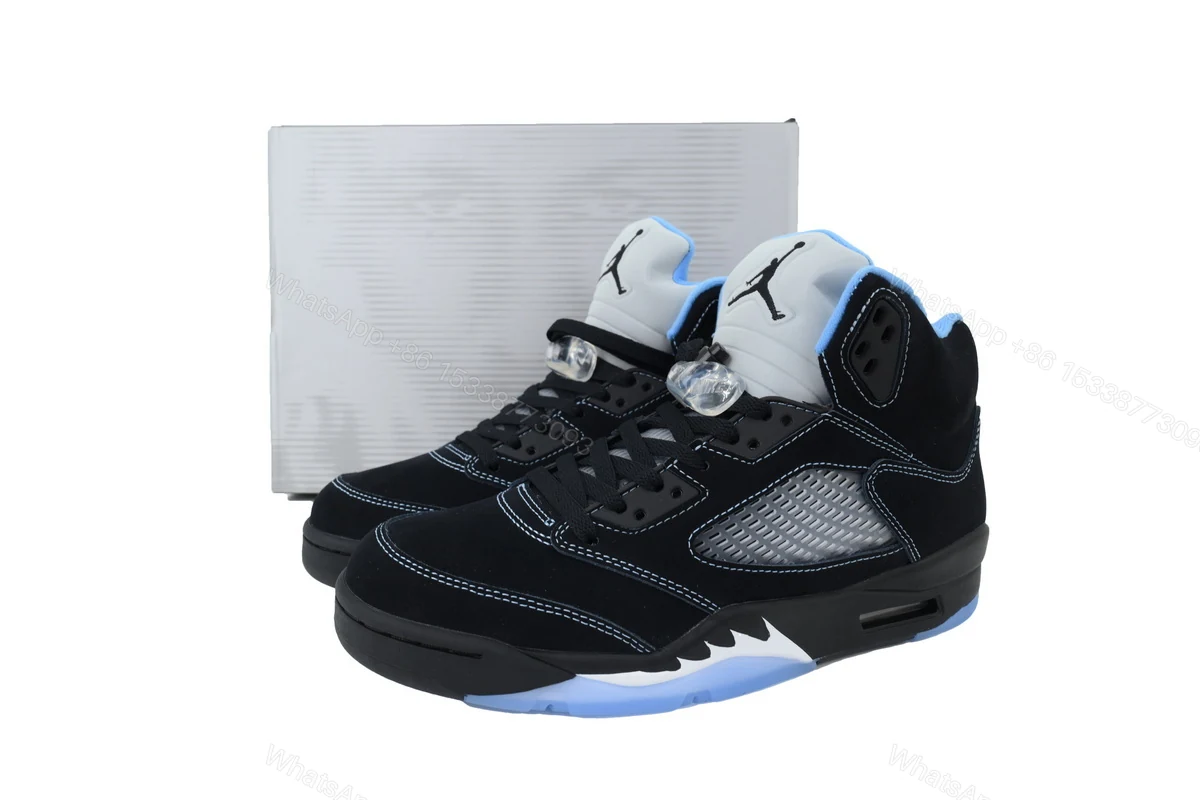 Air Jordan 5 Retro 'Black University Blue' 2026 DD0587-008 — view 2