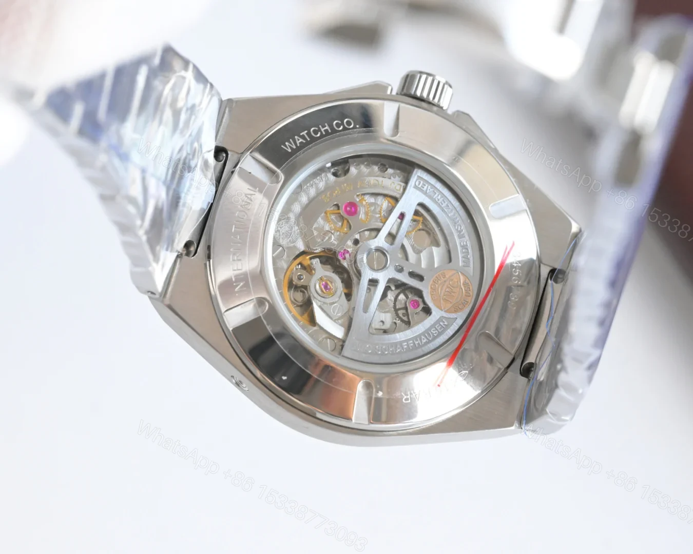 View 7 of IWC Ingenieur Perpetual Calendar Stainless Steel Blue Dial IW3449-03