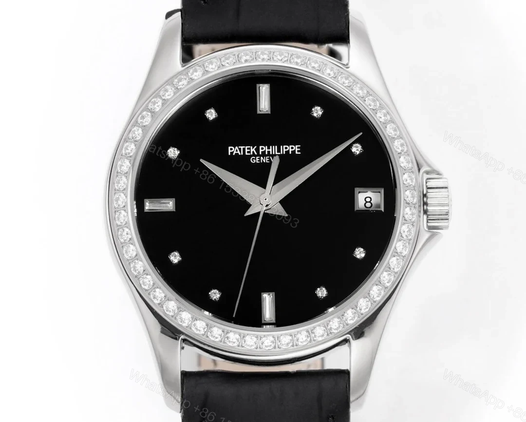 Patek Philippe Calatrava 5297 White Gold Black 5297G-001 — view 1