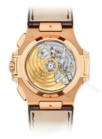 View 2 of Replica Patek Philippe Nautilus Chronograph Date Rose Gold 5980R-001