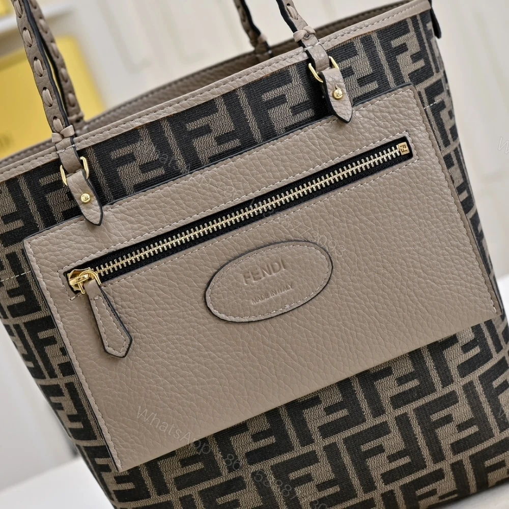 View 5 of FENDI MEDIUM ROLL GRAY 36CM 8BH428AS84F1Q6E