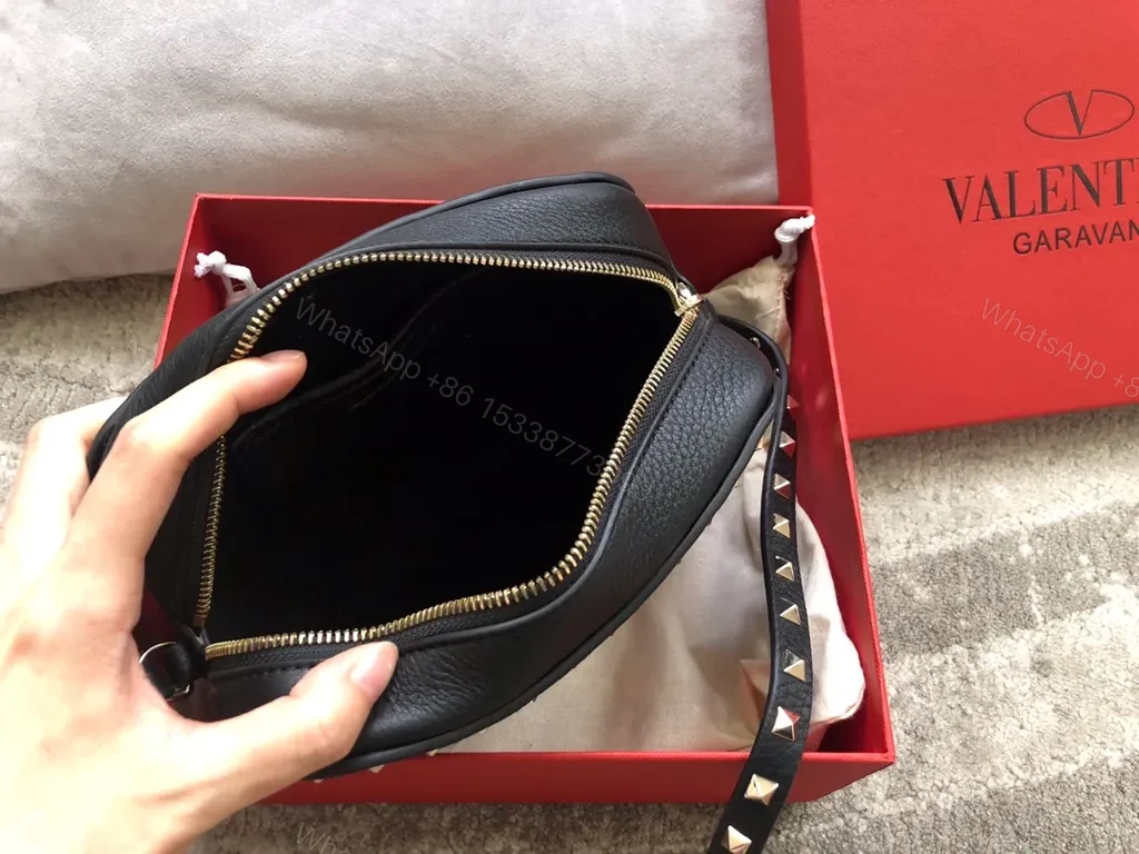 View 9 of Bold Rockstud Crossbody: Day-to-Night Refinement