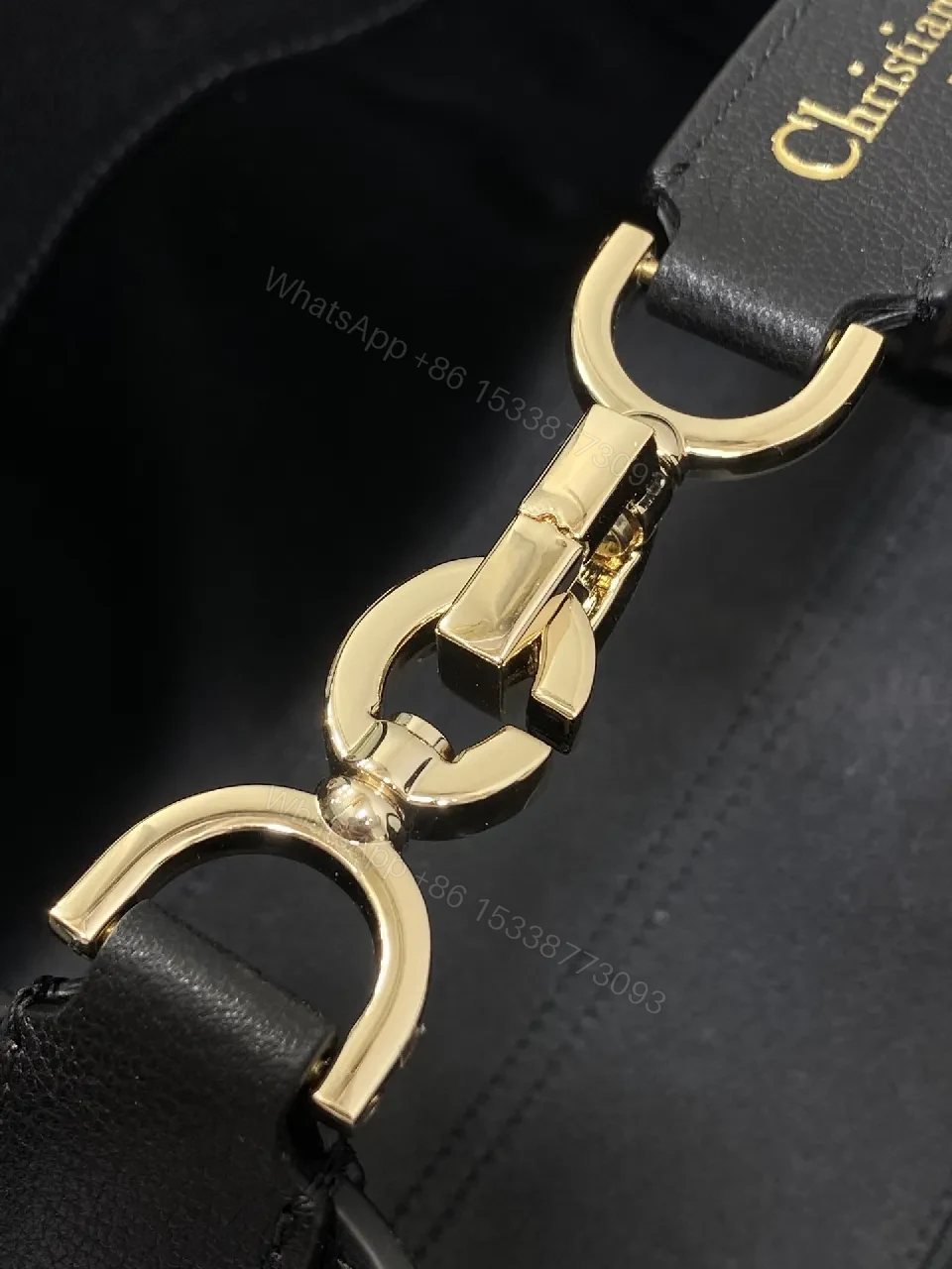 View 4 of Chic Quilted Mini Bag with Gold Charms - Versatile Luxury Bag