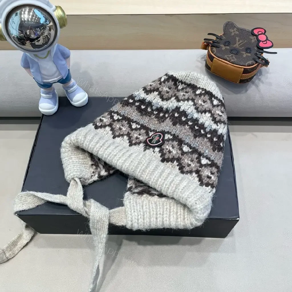View 6 of Cozy Knit Hat with Subtle Logo – Premium Warmth Cap
