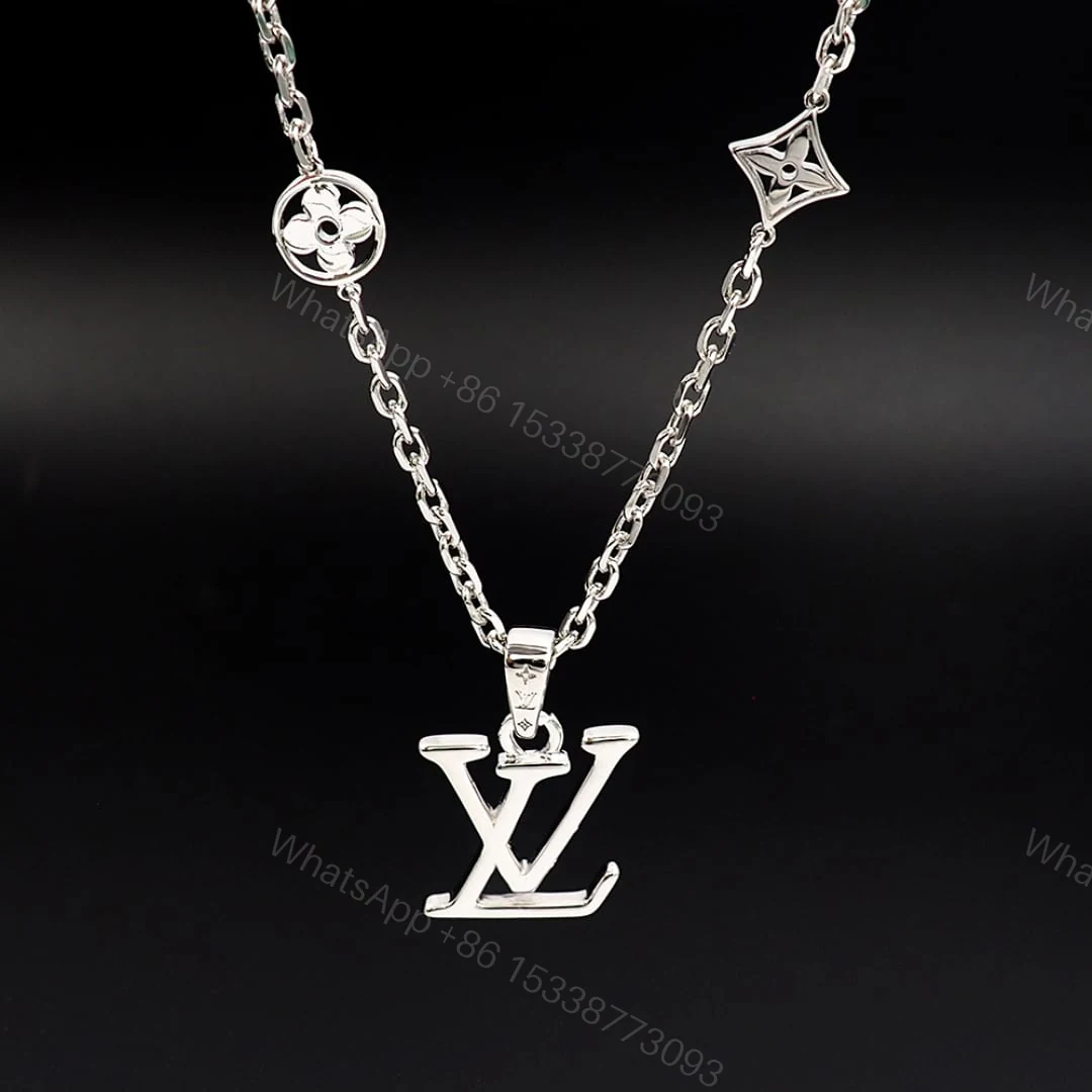 View 3 of LOUIS VUITTON DIMENSION NECKLACE PENDANT SILVER M02747