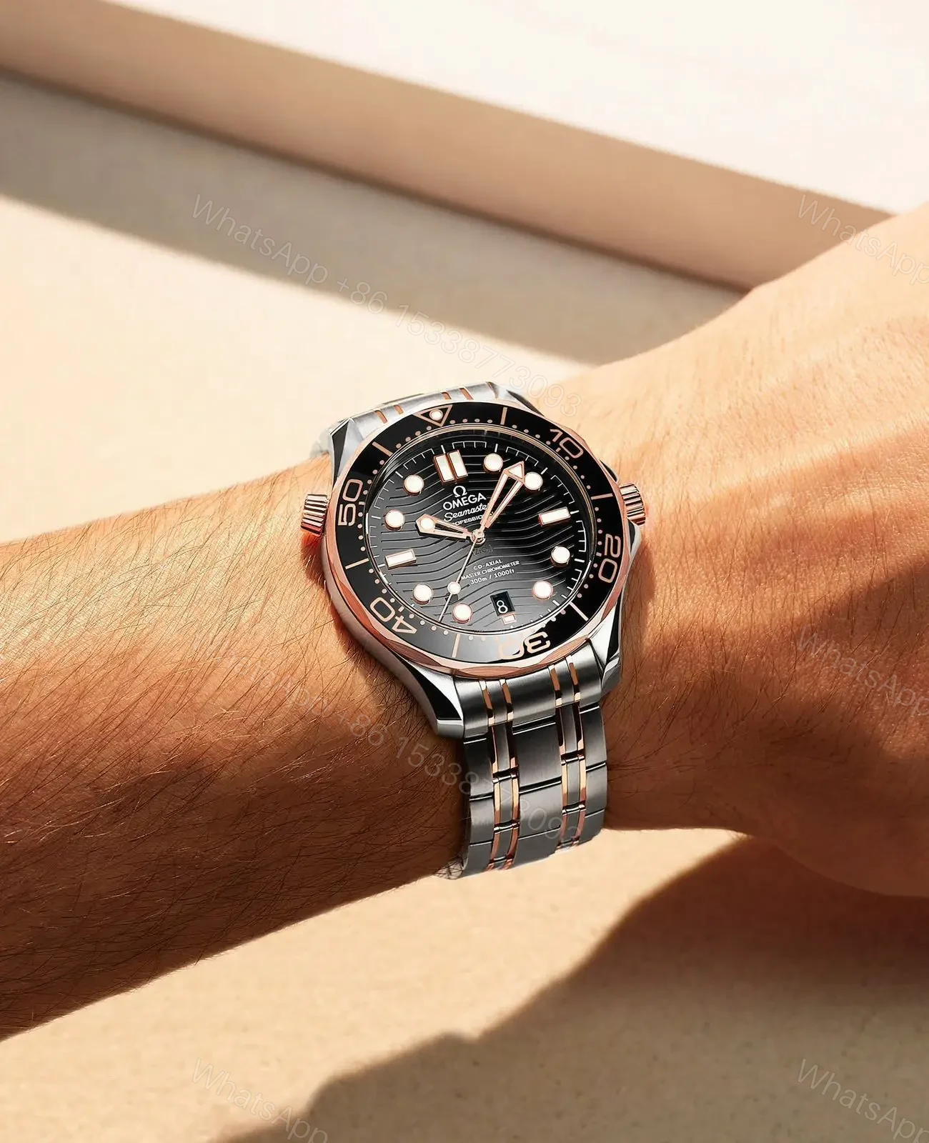 View 3 of Omega Seamaster 12 hr dial
