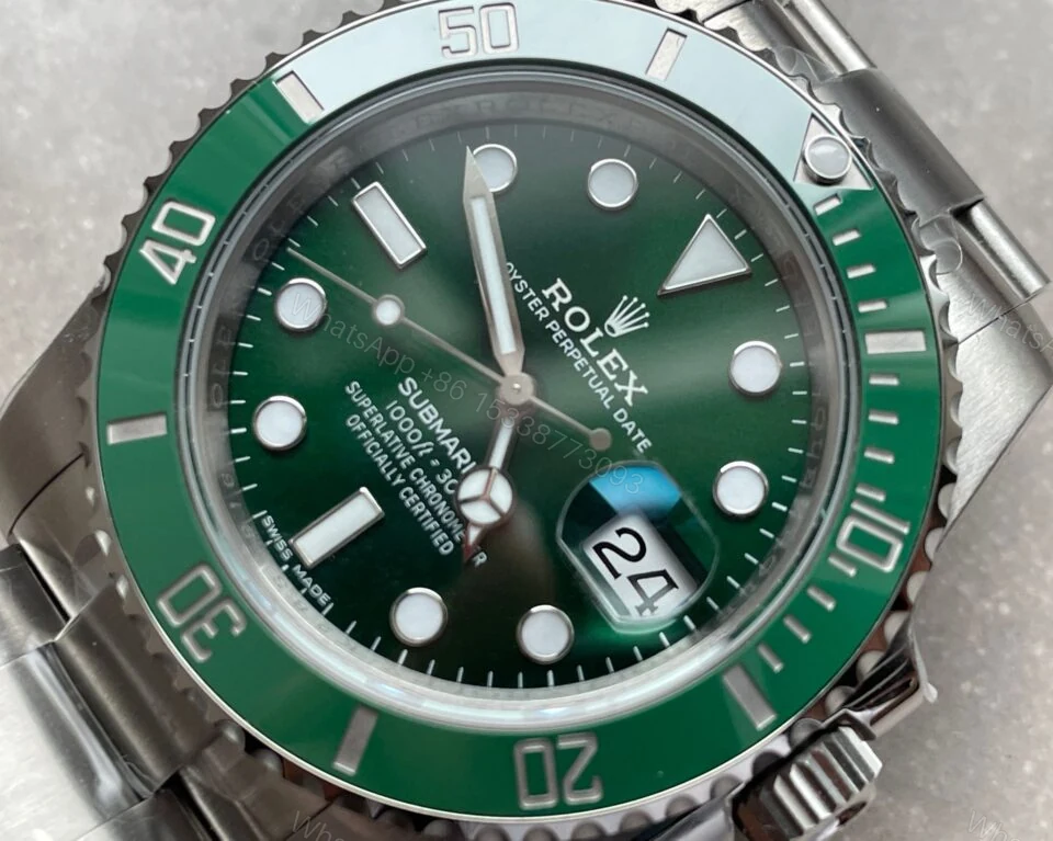 View 4 of VSF FACTORY 1:1 Rolex HULK SUBMARINER 116610 LV BEST EDITION GREEN CERAMIC 904L STEEL VS3135