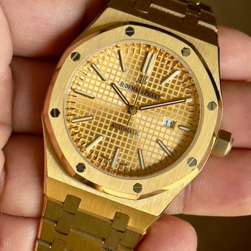 View 3 of Audemars Piguet Royal Oak Gold 45mm Quartz