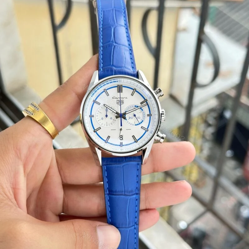 View 2 of Tag Heuer Carrera X Porsche 42MM White Dial Quartz