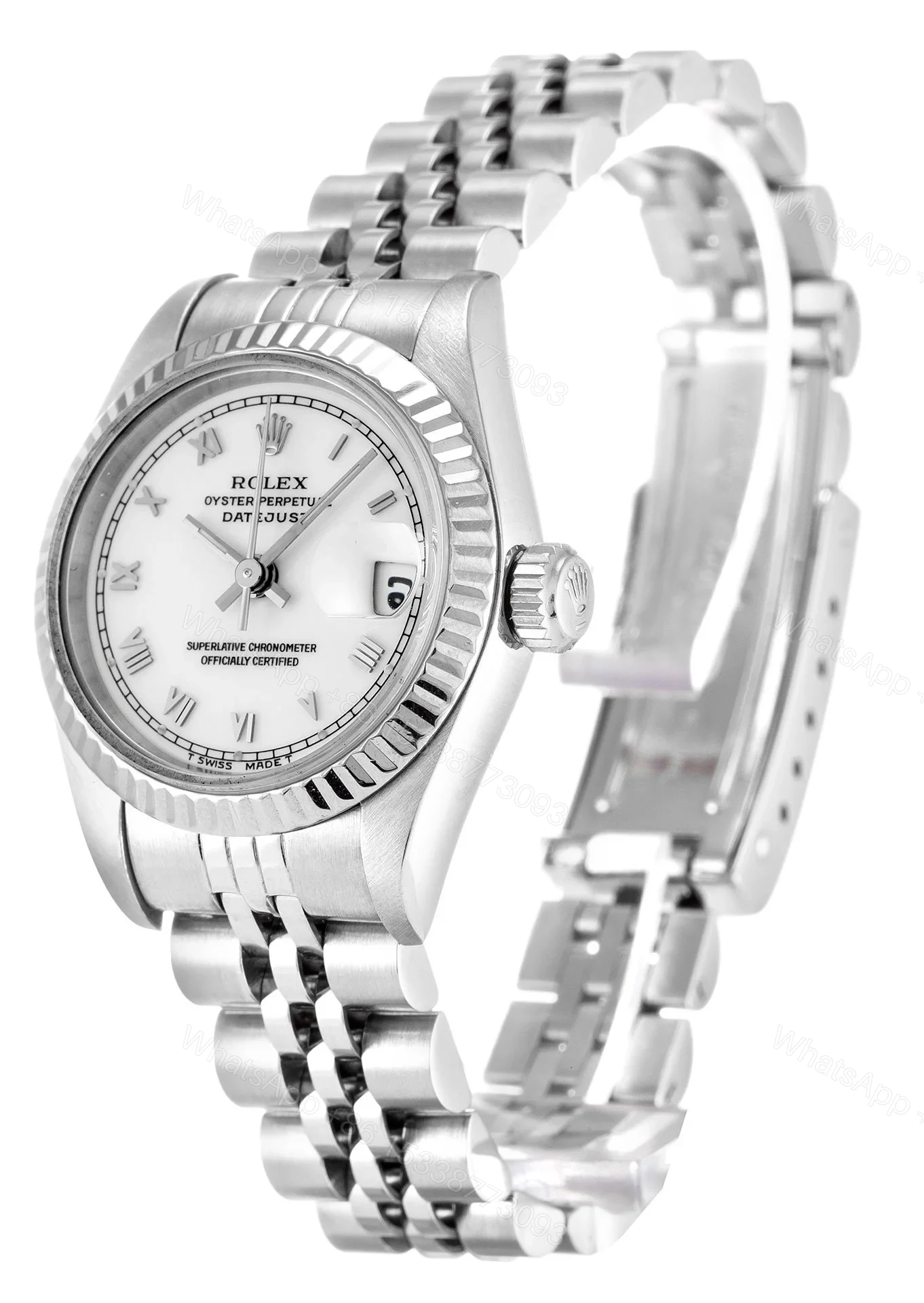 View 2 of Replica Rolex Lady-Datejust White Dial 69174 26 mm