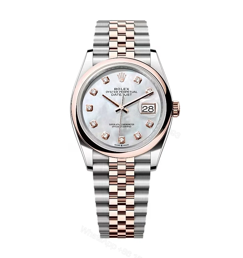 Rolex Datejust Mother of Pearl Diamond Dial 126201-0021 36 mm — view 1