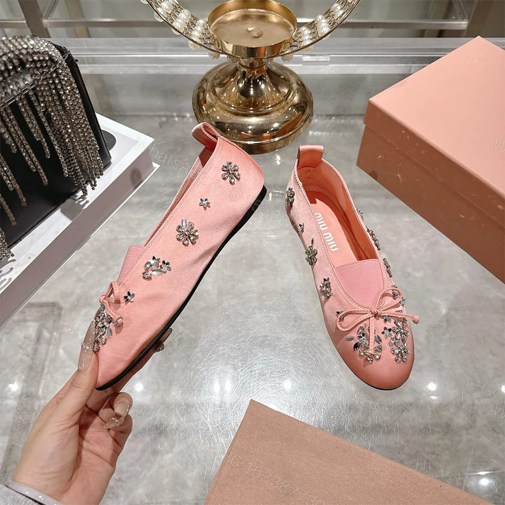 View 7 of MIUMIU Satin ballerinas