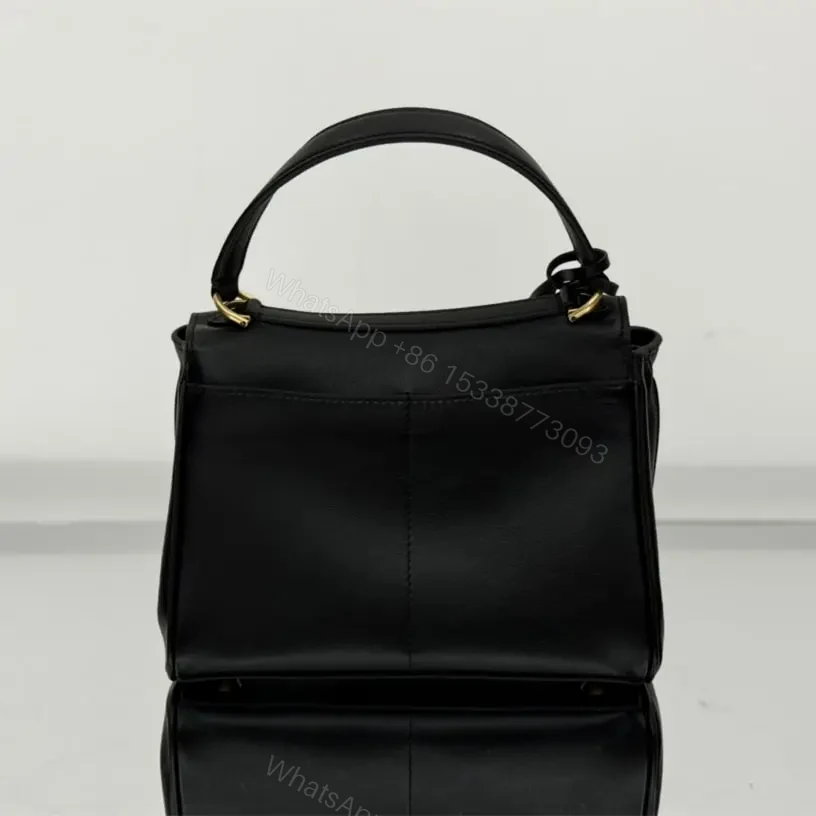 View 2 of 高仿Balenciaga*Rodeo系列V21000小牛皮手袋黑金Mini免檢版