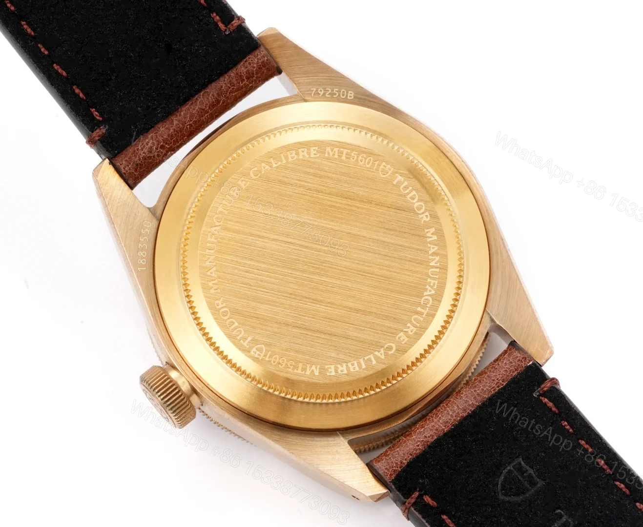 View 8 of Tudor Heritage Black Bay Bronze Brown Dial / Leather 79250BM-0001