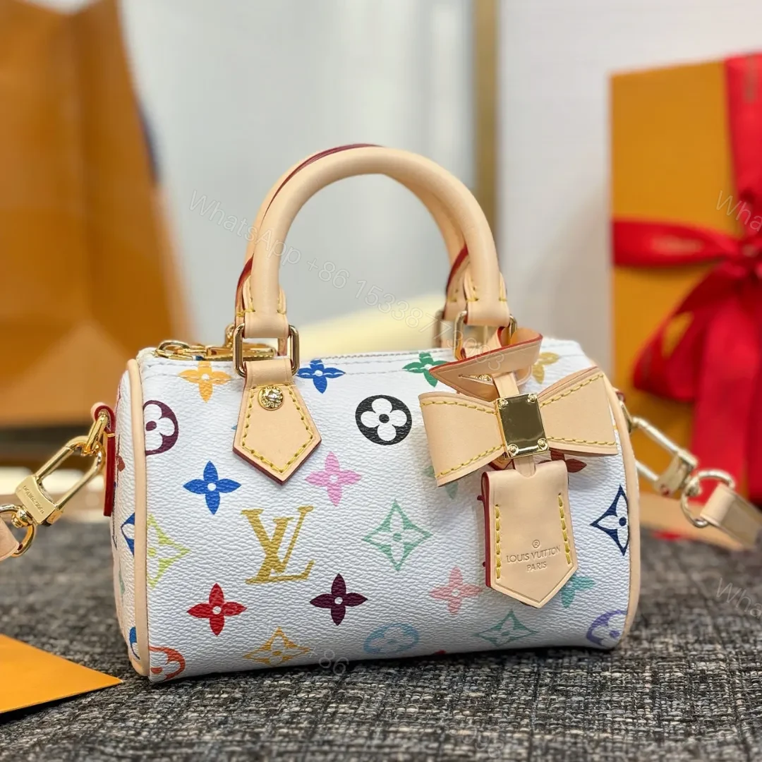 Louis Vuitton X Takashi Murakami Nano Speedy Bag — view 1