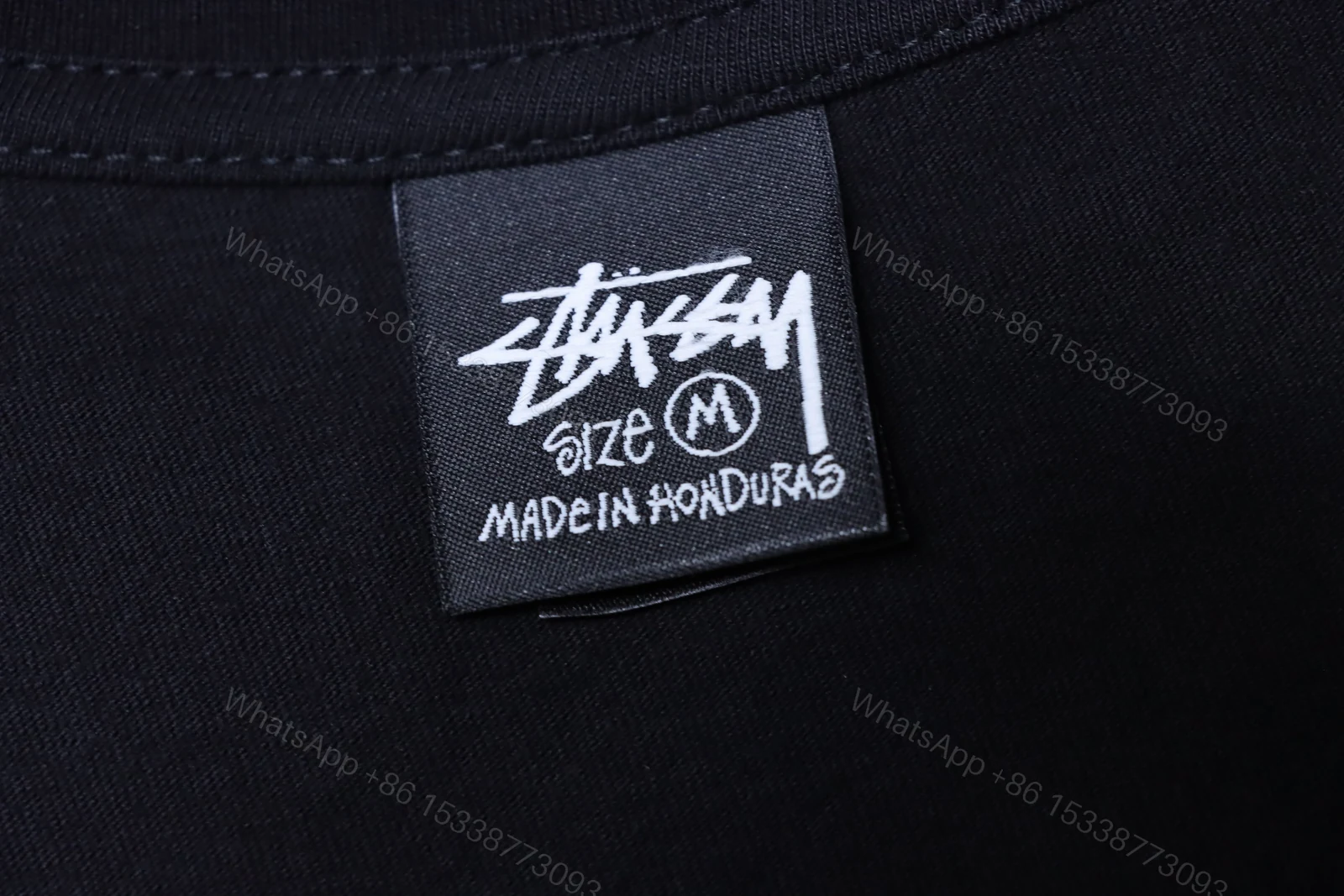 View 5 of Stussy black 8-ball print short-sleeved shirt black