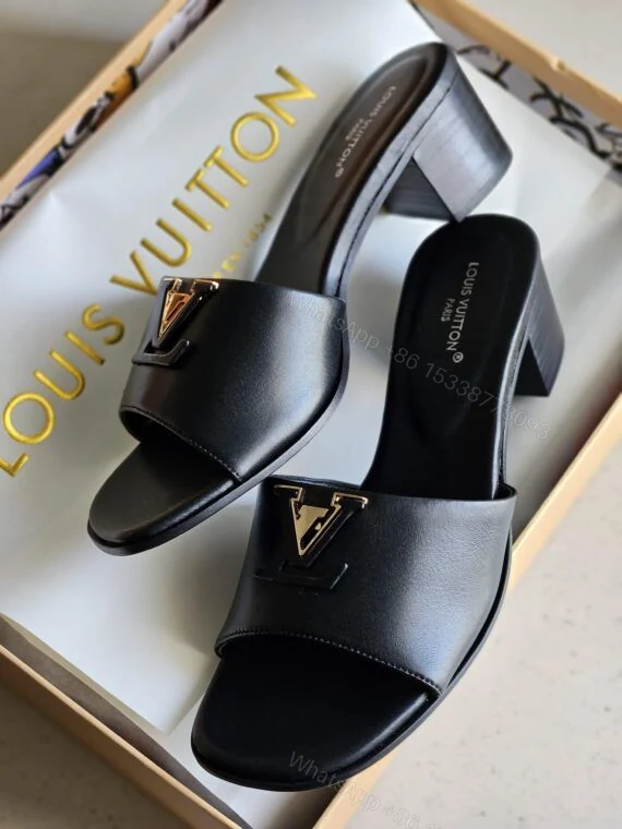 View 6 of BUY FIRST COPY LOUIS VUITTON LADIES PARTY WEAR HEELS