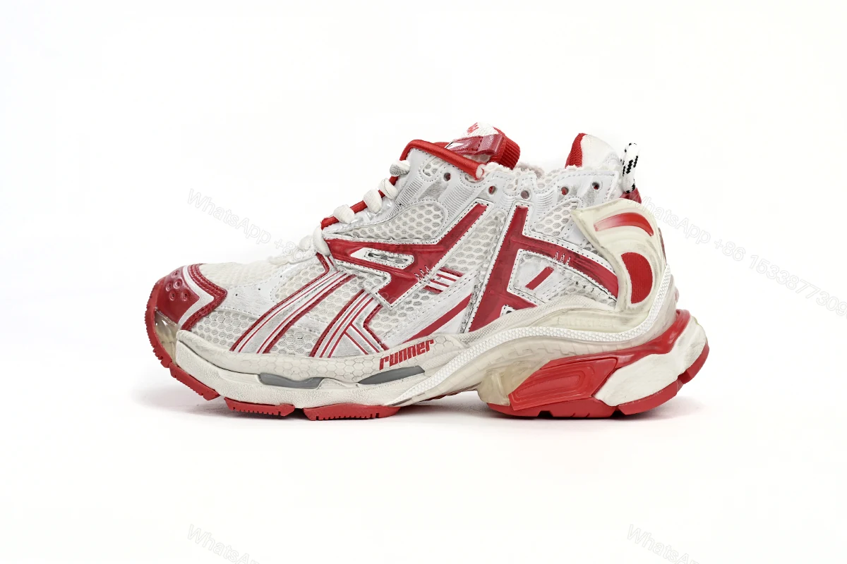 View 10 of Balenciaga Runner Blue White Red 677402 W3RB2 9060