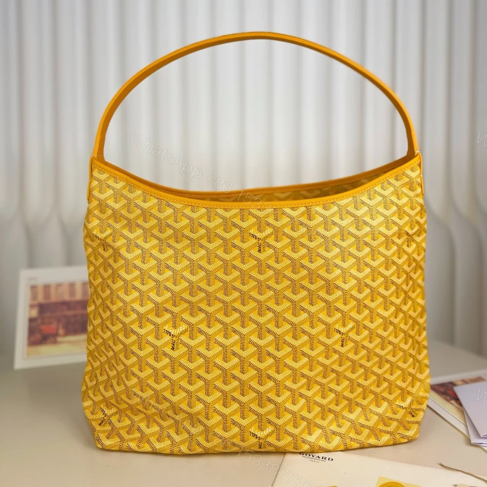 View 4 of 高仿Goyard*Hobo系列BOHEMEQ單肩子母手袋黃色免檢版