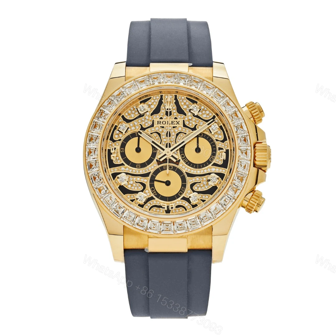Rolex Daytona Eye of the Tiger Gold Replica — view 1